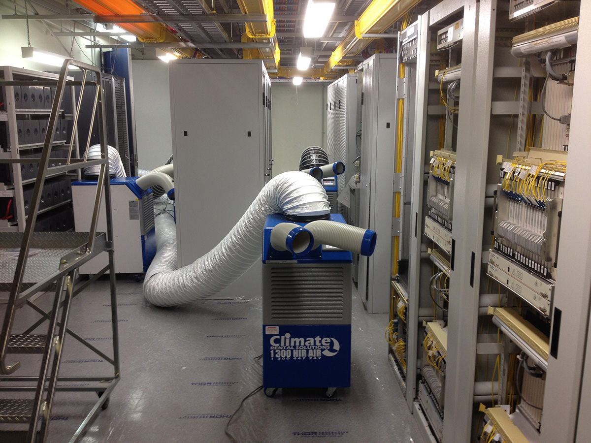 Cooling a large server room in Melbourne CBD