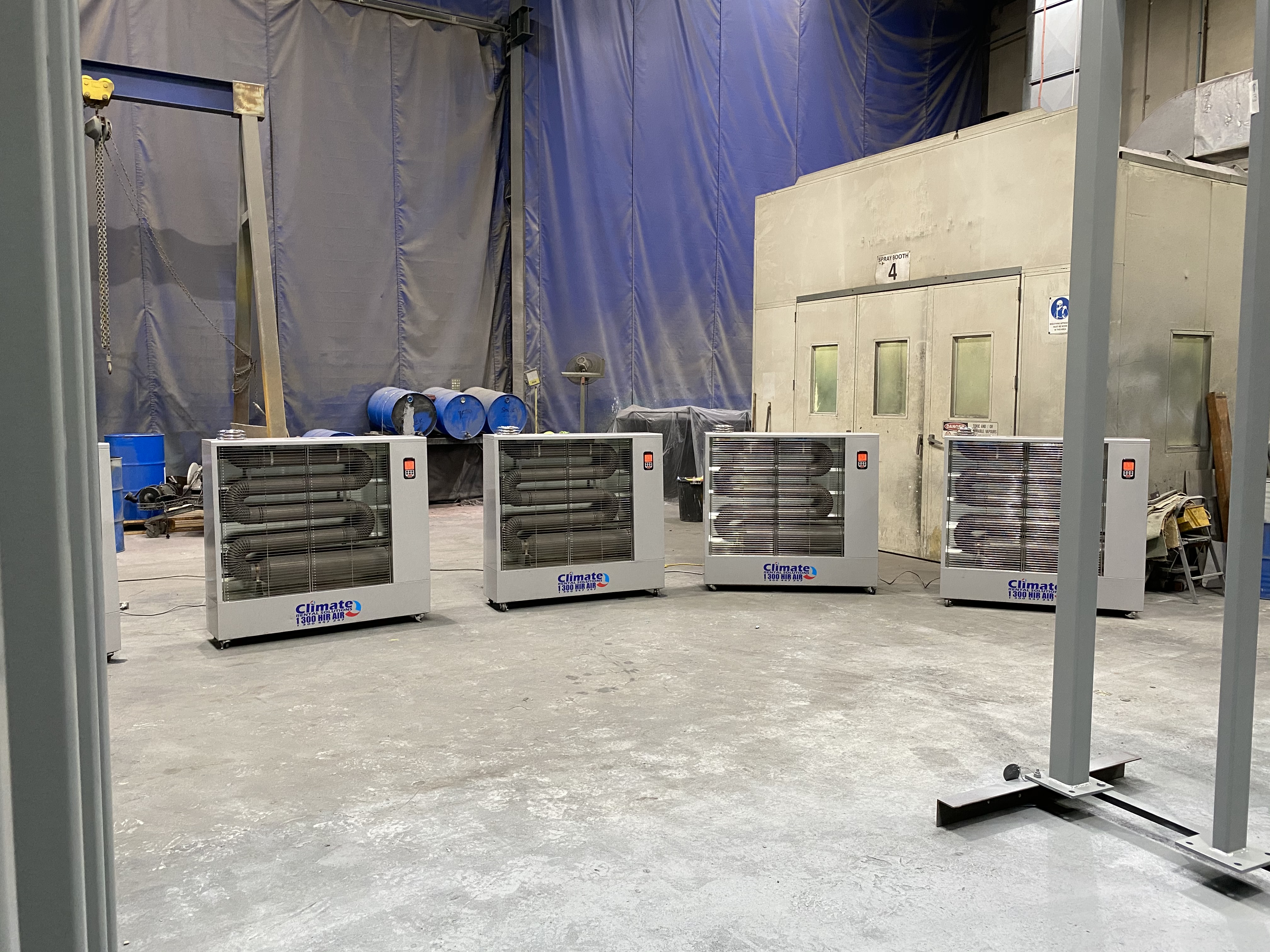 Case Study: Climate Rental Solutions for Doogood Surface Coatings