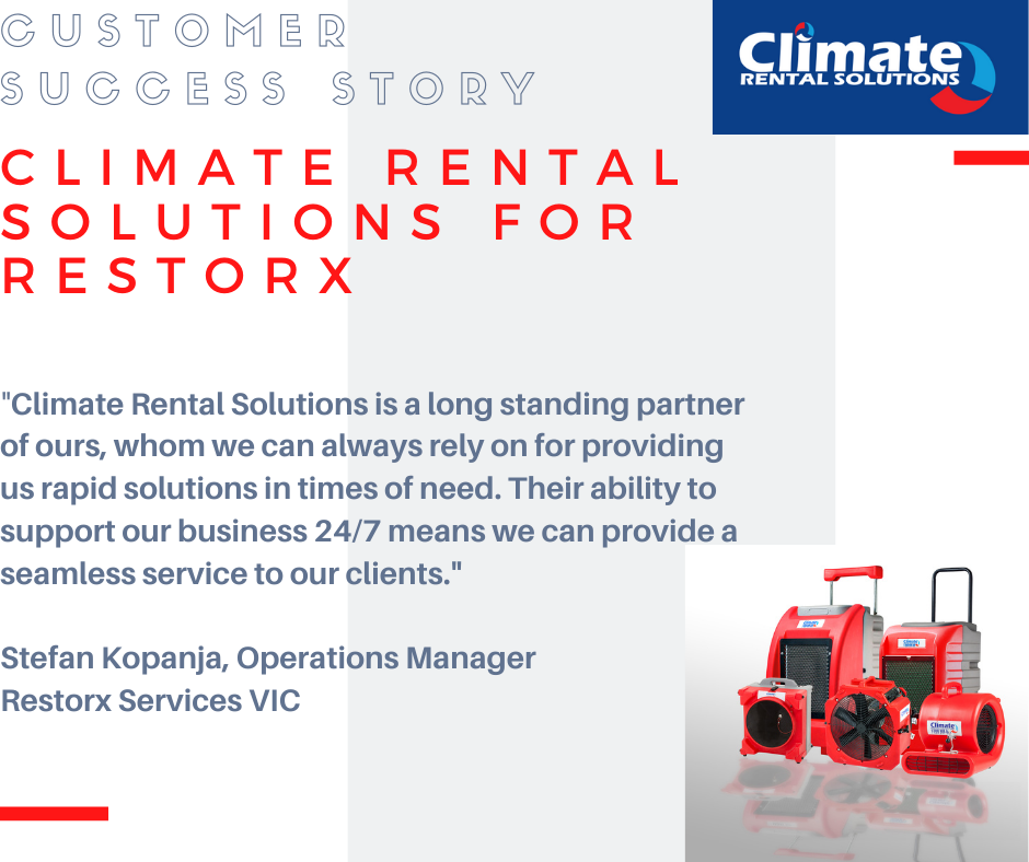 Case Study: Climate Rental Solutions for Restorx