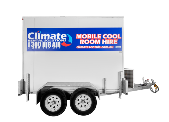 Mobile cool room unit for hire Melbourne & Brisbane